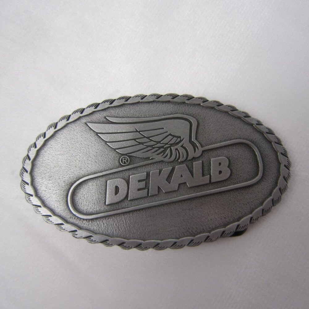 DeKalb Farming Flying Wings Metal Belt Buckle - Made in Canada